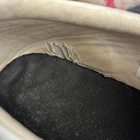 NIKE customized COURT LEGACY all white canvas slip ons size 11 - Picture 10 of 10